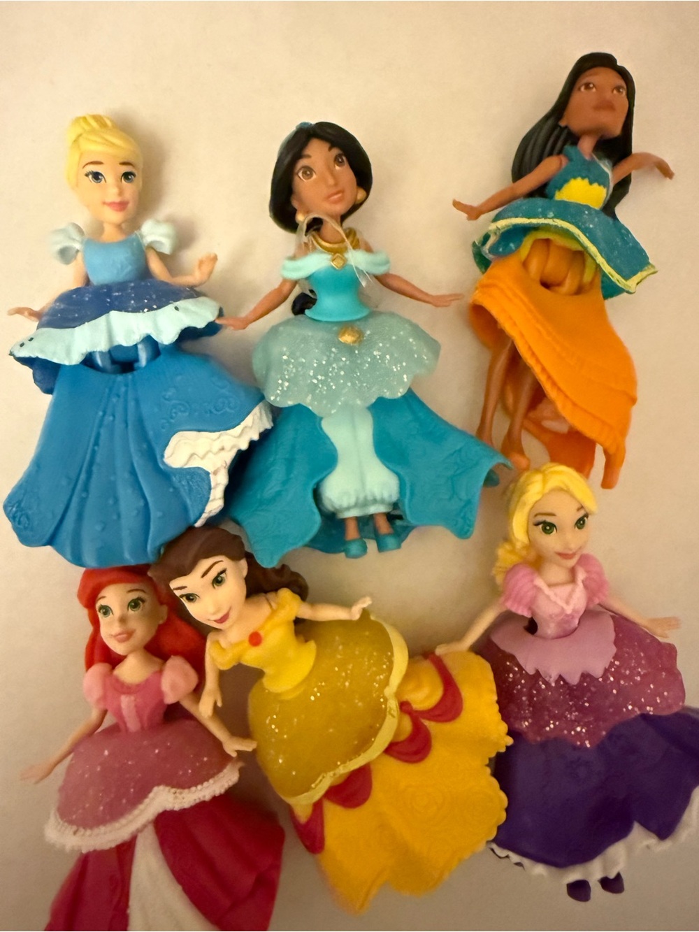 Disney Princess Royal clip doll bundle